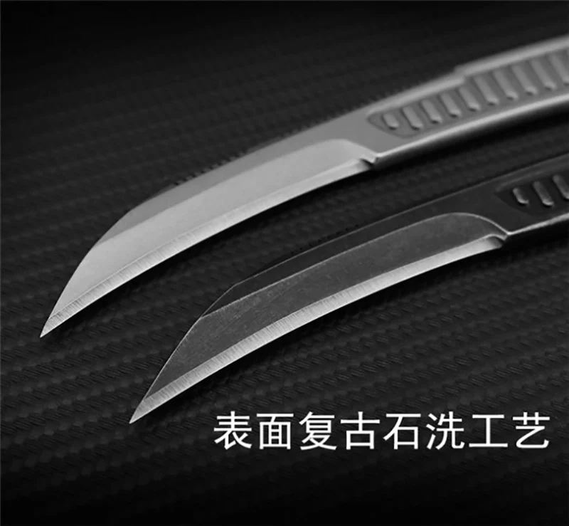 KKWOLF Karambit скоростной карманный нож для кемпинга, коготь для выживания 440C из высокоуглеродистой нержавеющей стали, походный охотничий нож, инструменты для мытья камня