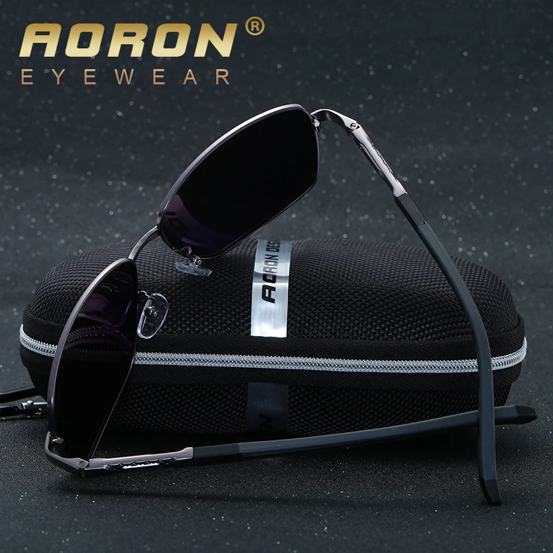 AORON брендовые модные унисекс солнцезащитные очки с поляризационным покрытием