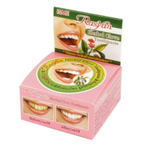 Натуральная травяная зубная паста, из Таиланда, антибактериальная отбеливающая зубная паста для удаления пятен