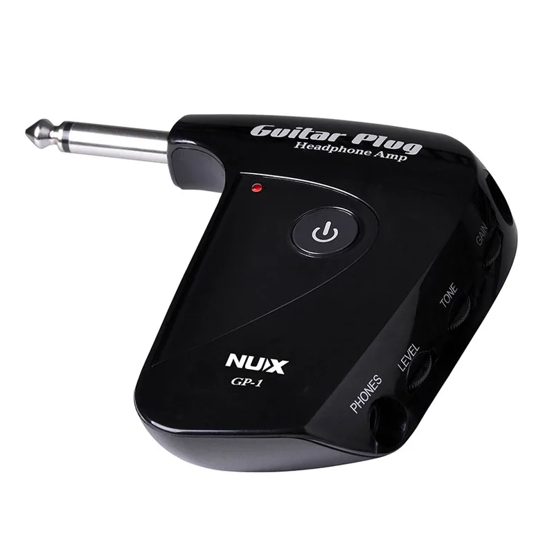 NUX GP-1 портативный усилитель для электрогитары мини усилитель для наушников Встроенный эффект искажений высокое качество гитарные части