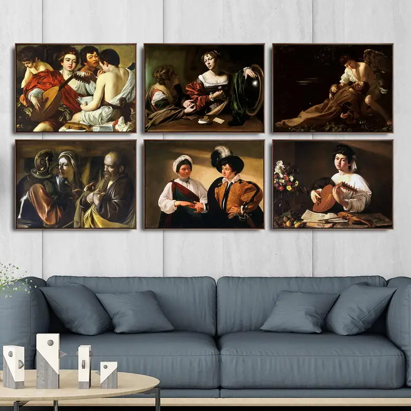 Модульный настенный холст для домашнего декора живопись на холсте микеланжело