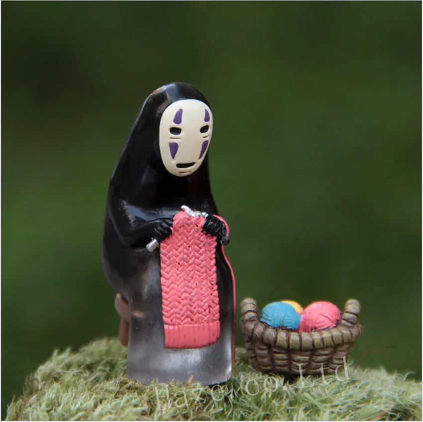 Фигурка тропический рисунок из трикотажа без лица|statue figure|miniature figuresspirited away figure |