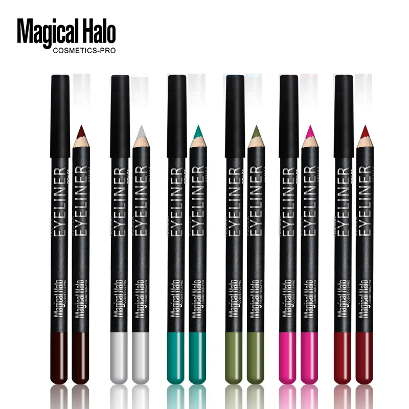 12 шт глаз макияж подводка для карандаш красочные Водонепроницаемый бровей