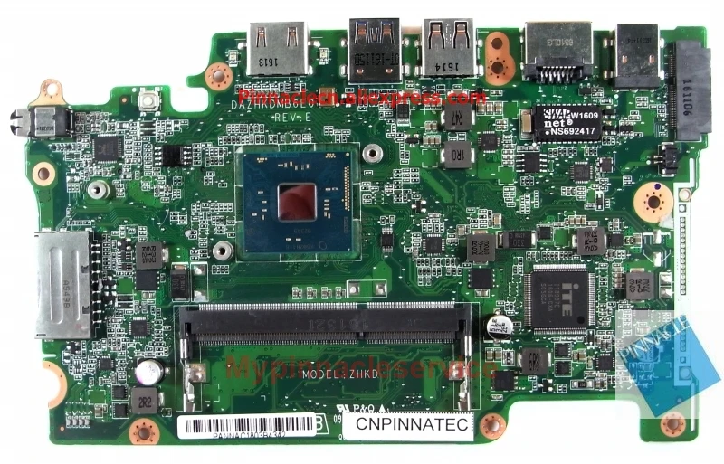 NBMYG11002 N3150 материнская плата для Acer Aspire ES1 131 TravelMate B116 CPU DAZHKDMB6E0 ZHKD|Материнские платы