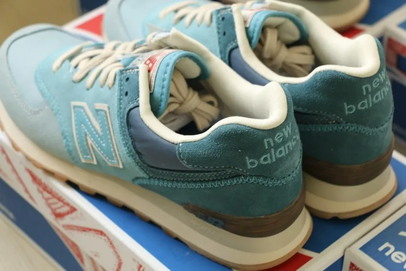 New Balance ML574 Мужская и женская обувь в стиле ретро нейтральная обувь для бега nb574 3 цвета