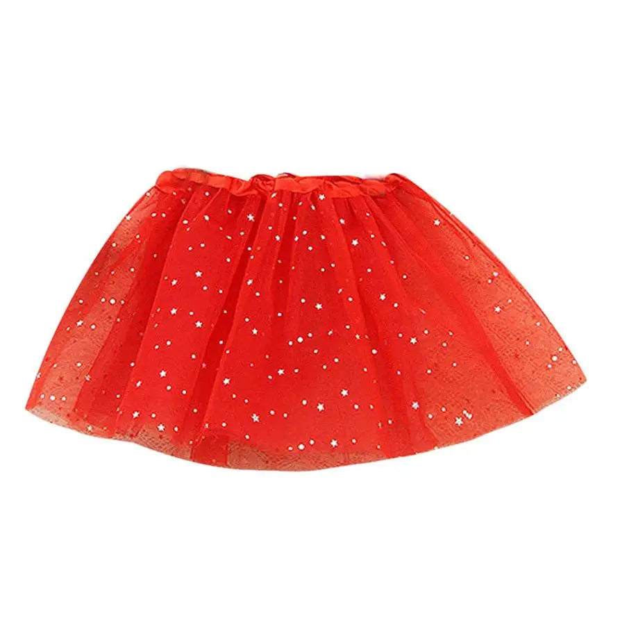 JAYCOSIN/юбки для девочек блестящая танцевальная юбка с блестками и трехслойной