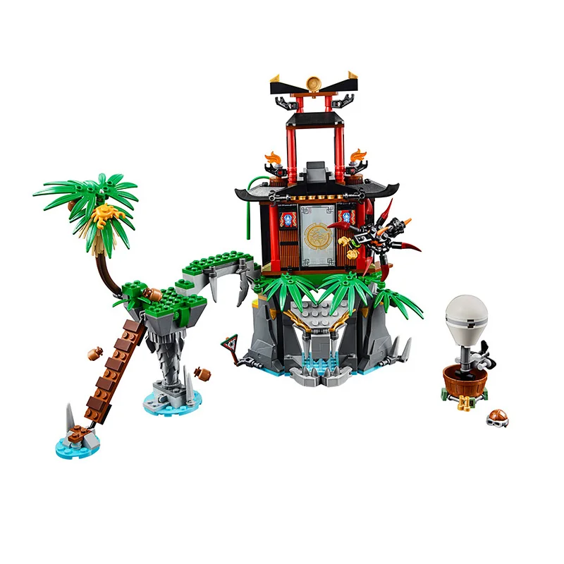 Совместимо с lego ninjogoes 70604 модель 06030 блоки Ninjago фигурка тигра вдов игрушки для