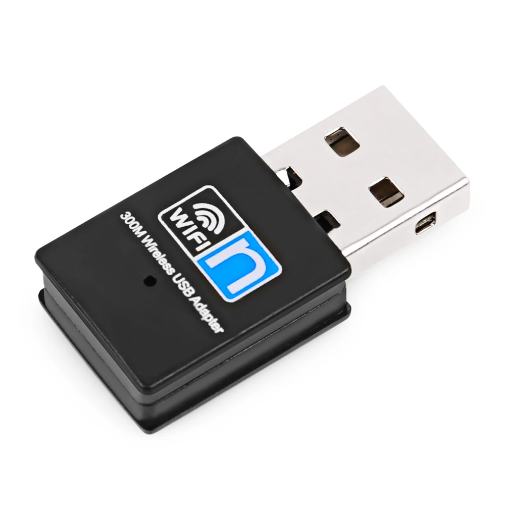 USB WiFi адаптер 300 Мбит/с сетевая карта 2 4 ГГц приемник 802.11n/b/g Wifi внешний для