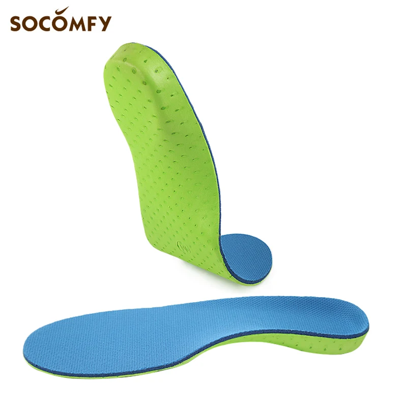 SOCOMFY Arch Поддержка спортивные ортопедические стельки удобные амортизация бег