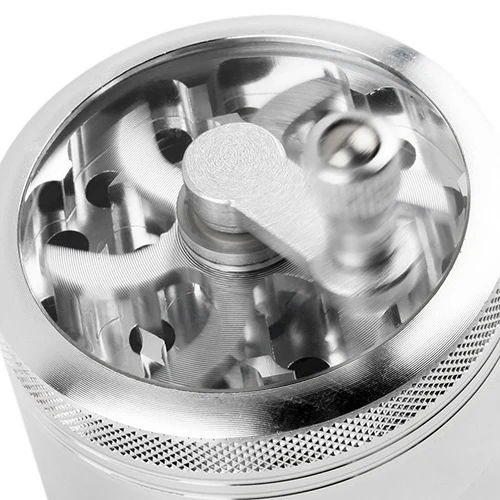 4 слоя Алюминий сплав ручка мельница Шлифовальные станки Херб Табак специй