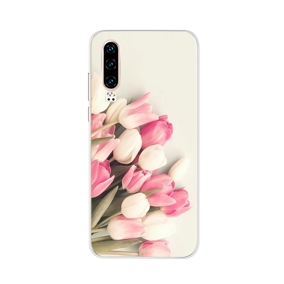Модный чехол с рисунком для Huawei P30 P 30 Pro Lite чехлы мягкая тонкая задняя крышка