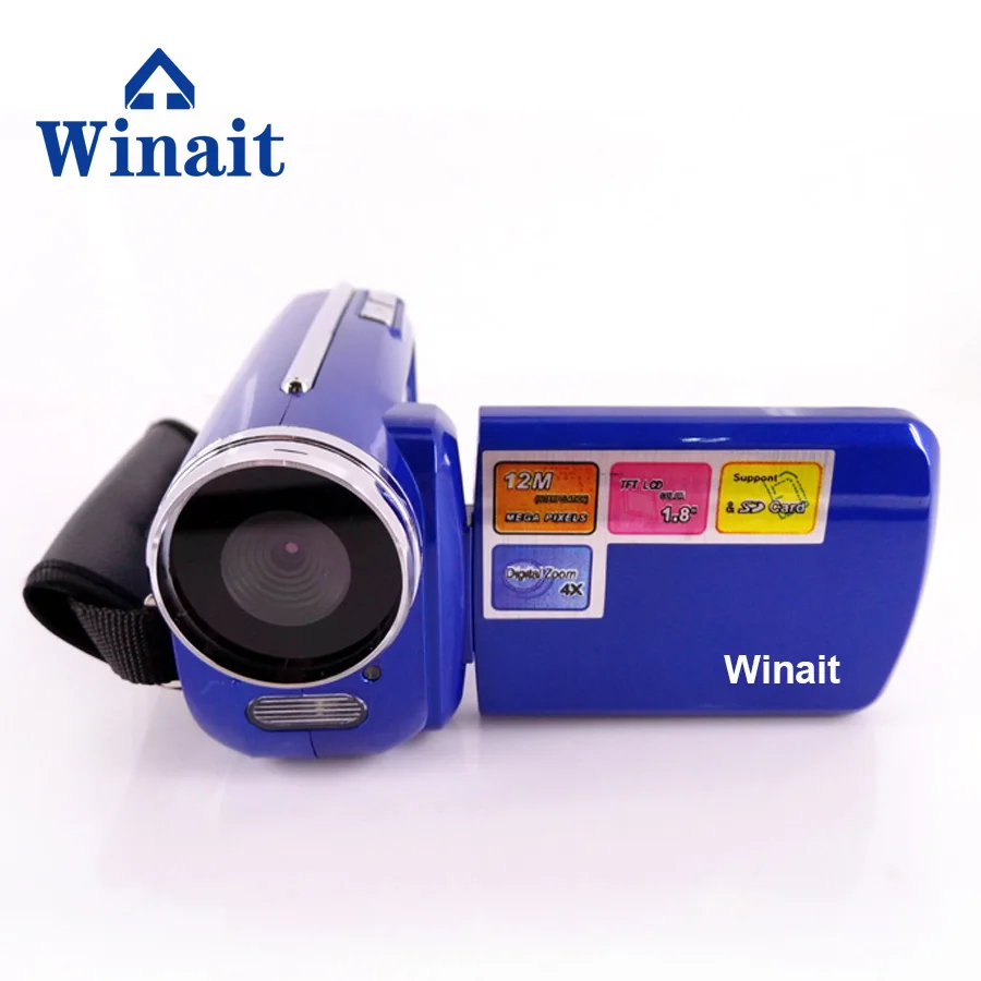 Мини камера Winait цифровая видеокамера 12MP 4X Digital Zoom 1 3 MP видеокамера|video camera