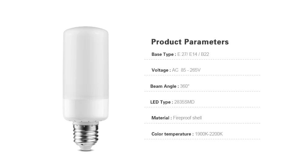 AIMENGTE 1 шт. E27/E26 3528SMD светодиодный эффект пламени огненный мерцающий лампада украшение дома Праздничная лампа цвета огня с 2 режимами Рождественский подарок
