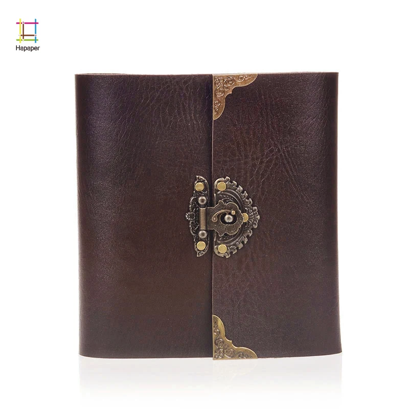 Ретро Винтаж искусственная кожа 30 черные бумажные листы карта свадьба DIY