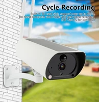 outdoor ir night vision solar power camera1080p hd solar ip camera 2mp wireless wi fi security surveillance waterproof probe