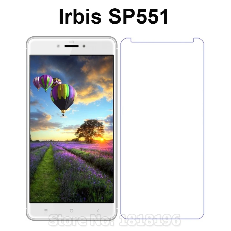 Мобильный телефон Защита экрана для Irbis SP551 закаленное стекло 9H Защитная передняя