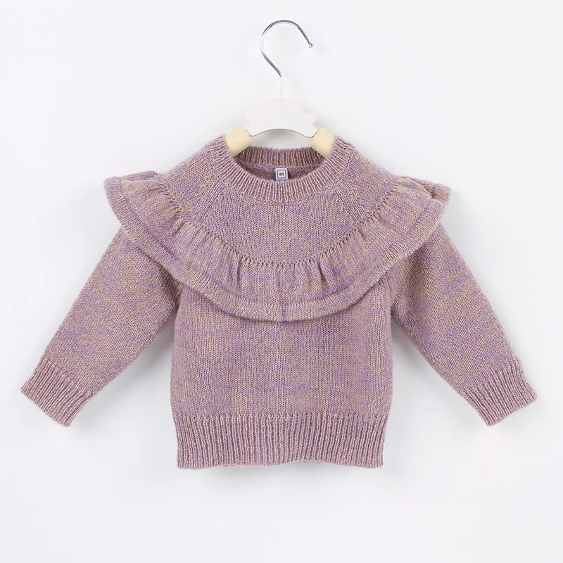 2019 Spring Baby Girls Sweaters Pullovers Fashion Long Sleeve Newborn Jumpers Autumn Outerwear Toddler Children Knitted Costume | Детская