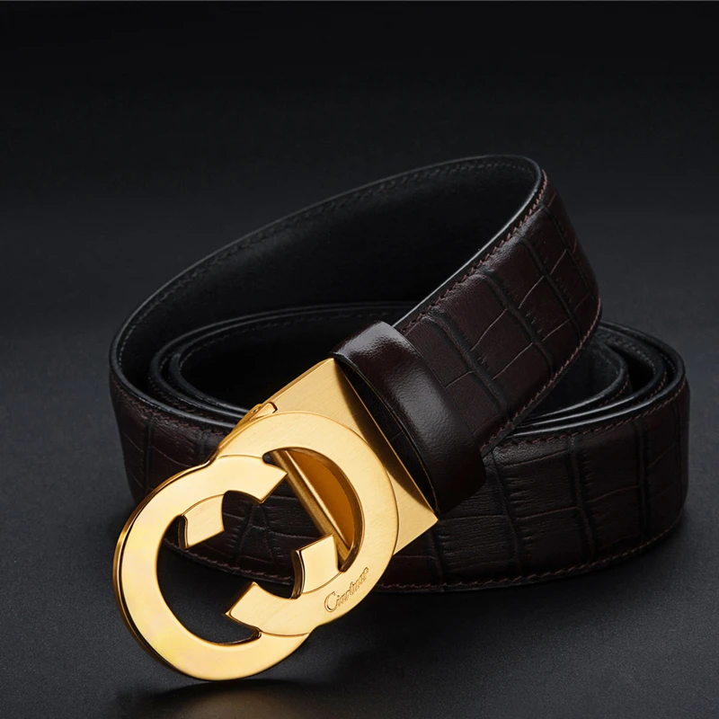 Новинка 2019 года Ciartuar роскошный дизайн натуральной кожи ремень человек мужской