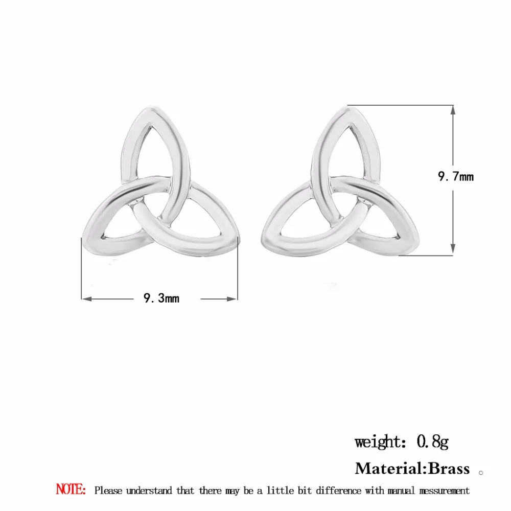 Модные ювелирные изделия Kinitial с бантиком витые серьги гвоздики для женщин