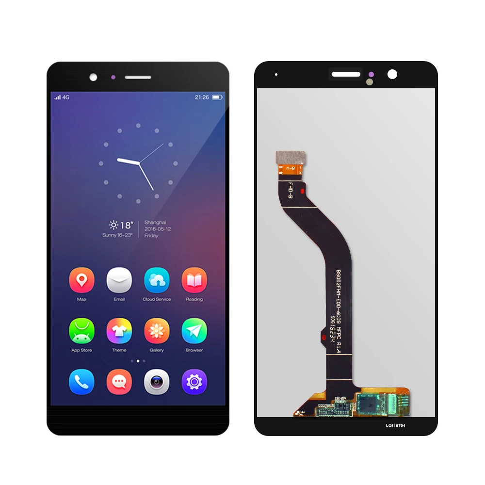 ЖК дисплей для Huawei P9 Lite LCD G9 VNS L21 L22 L23 кодирующий преобразователь сенсорного