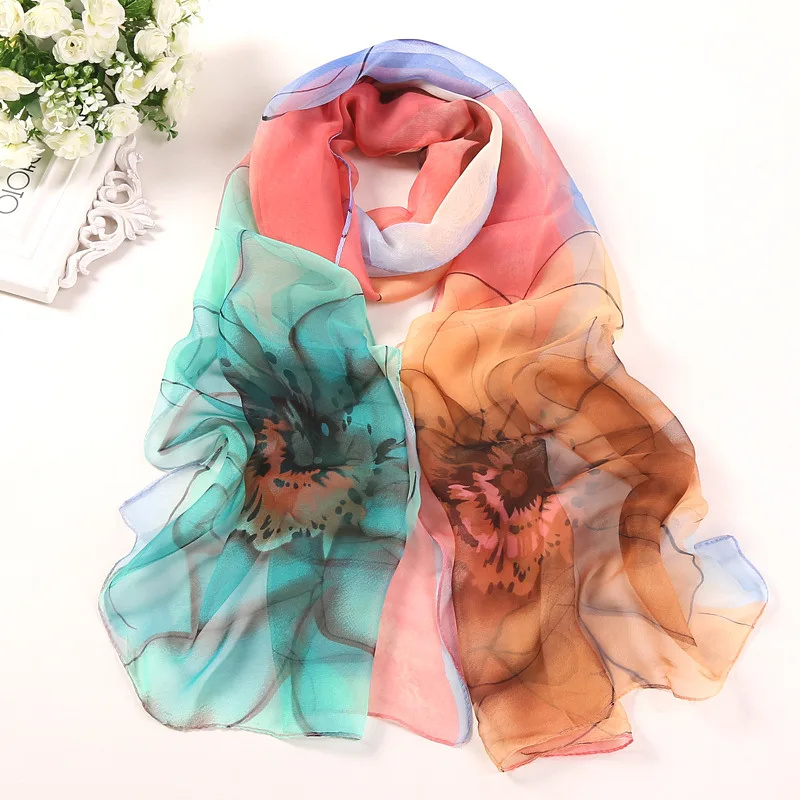 

Female scarf Fashion Women Long Soft Wrap scarf Ladies Shawl Chiffon Scarves New Spring New Designer Elegant Scarve