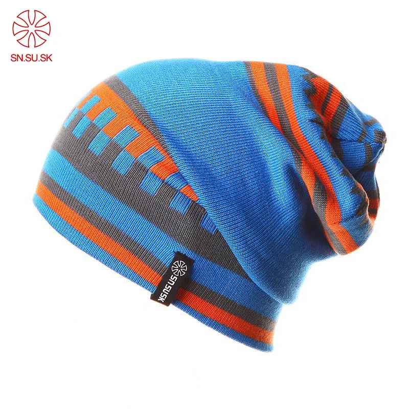 New Gorros SNSUSK Snowboard Winter Skating Lot Caps Ski Hats Skullies And Beanies For Men Women Hip Hop caps | Аксессуары для