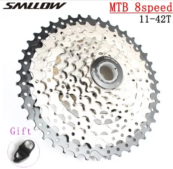 SUNSHINE-SZ MTB велосипед Freewheel 8S 11-42T MTB горный велосипедный маховик 8 24 скоростные кассетные звездочки для S r a m