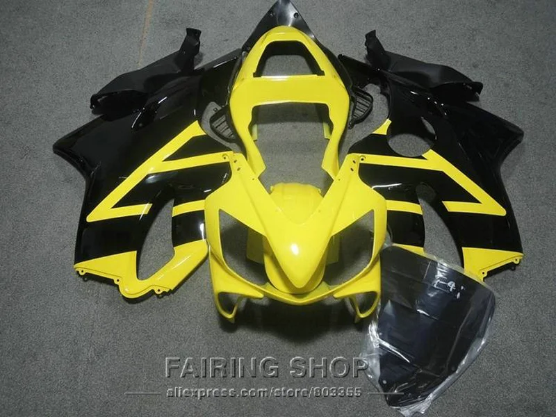 

Fairing kit for Honda Fairings CBR 600F 4i 2003 2002 2001 ( Yellow ) cbr600 f4i 01 02 03 High quality ll97