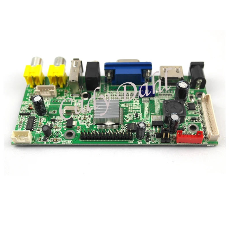 10 шт. HDMI VGA USB AV аудио-видео LVDS 30 P Драйвер плате контроллера DIY Kit для Raspberry Pi 3 7