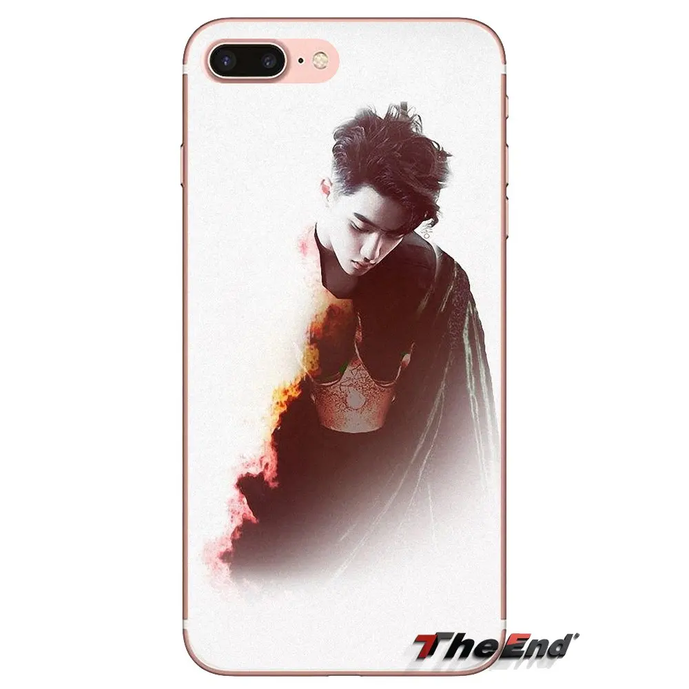 Прозрачные мягкие чехлы для Xiaomi Redmi 4A S2 Note 3 3S 4 4X 5 Plus 6 7 6A Pro Pocophone F1 D.O. kyungsoo Exo Kpop |