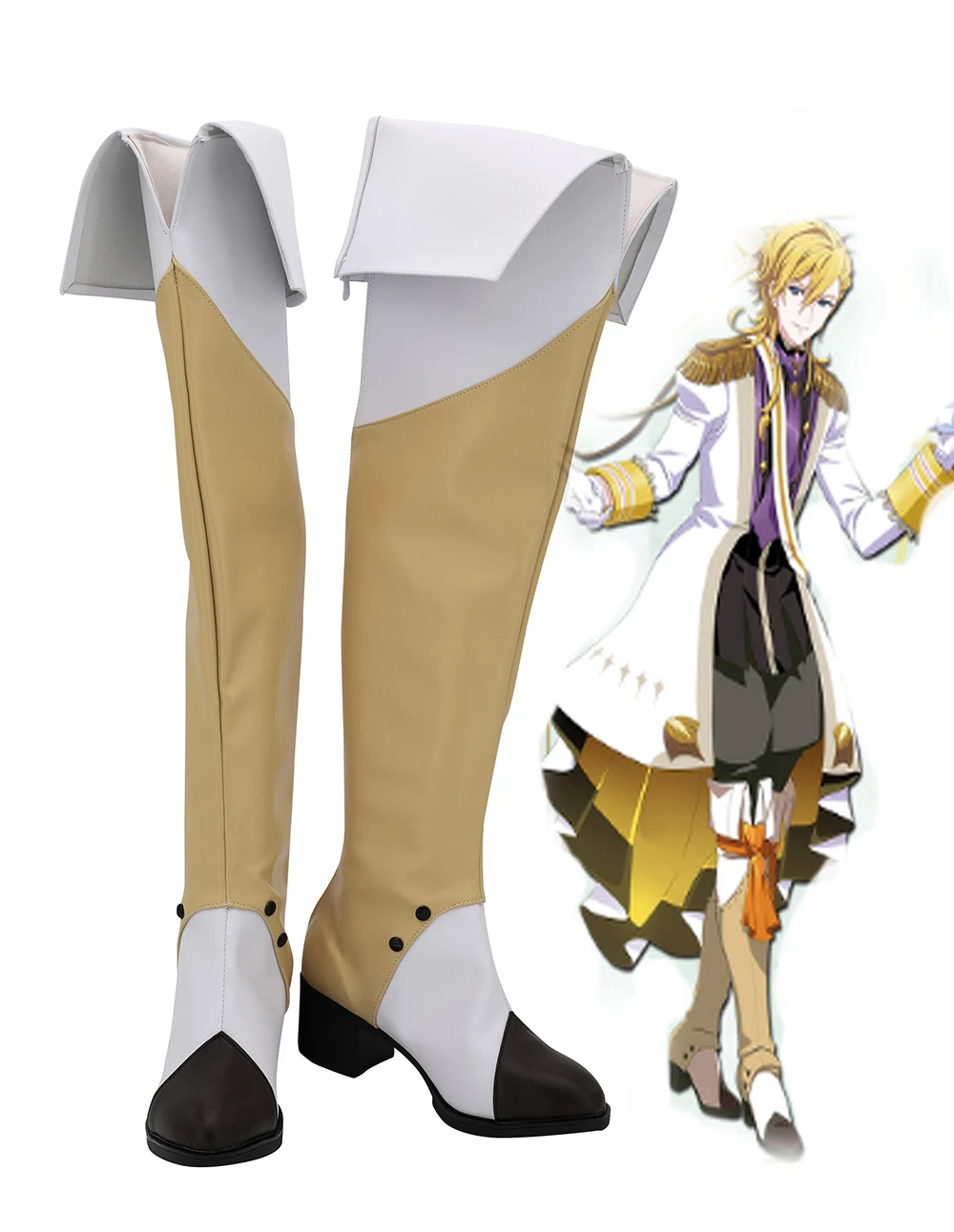 Обувь для косплея IDOLiSH7 Merchen Dream Version Rokuya Nagi любого размера на заказ|Туфли| |