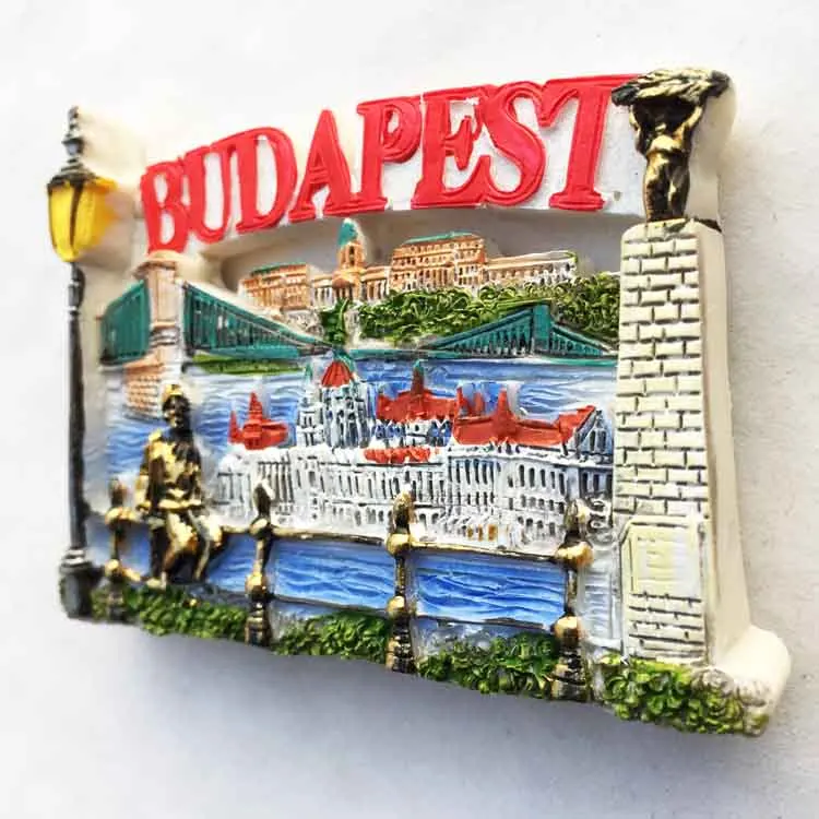Венгрия Budapest магнит на холодильник креативные полимерные магниты и сувениры