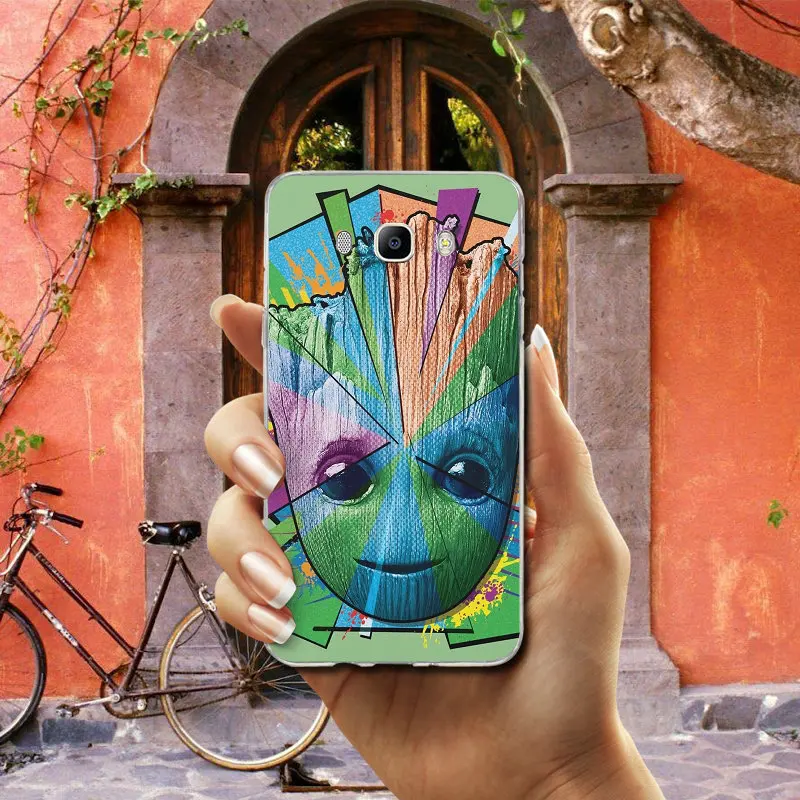Чехол для телефона Samsung Galaxy A3 A5 A7 J1 J2 J3 J4 J6 J5 J7 J8 2016 2017 2018 мягкий ТПУ чехол Rocket encot Groot