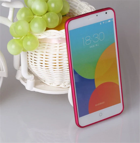 60 шт./лот роскошный алюминиевый бампер для Meizu MX 4 тонкий металлический каркас