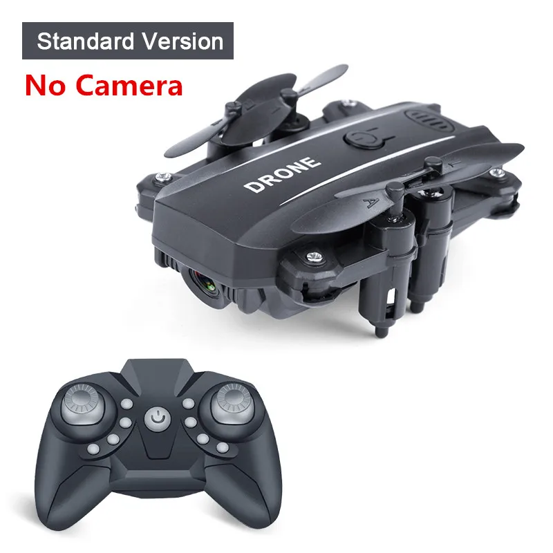 Black No Camera M9 мини складной Дрон WiFi передача изображения в реальном времени 360 ° рулон одна кнопка легко вернуть Безголовый режим 2,4G пульт дистанционного управления Дрон - Цвет: Black No Camera