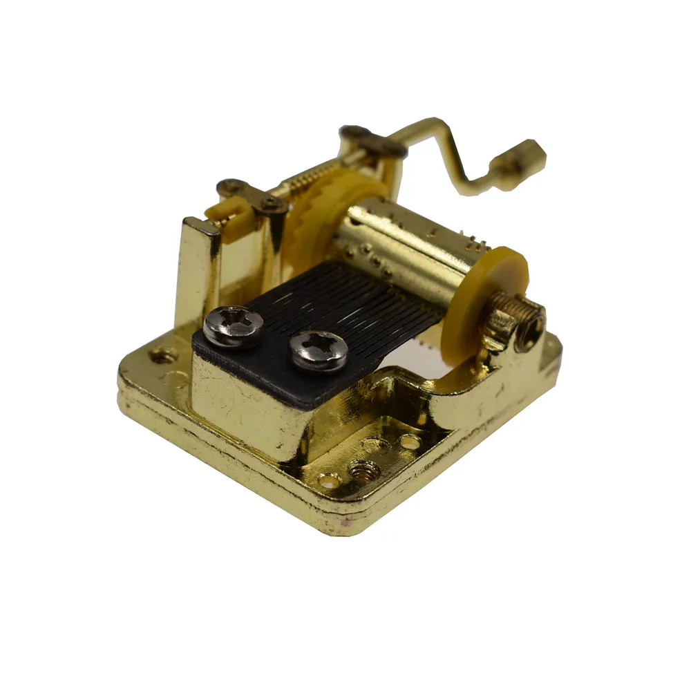Музыкальная шкатулка Laxury с золотым покрытием 18 деталей для музыки overgild мелодия