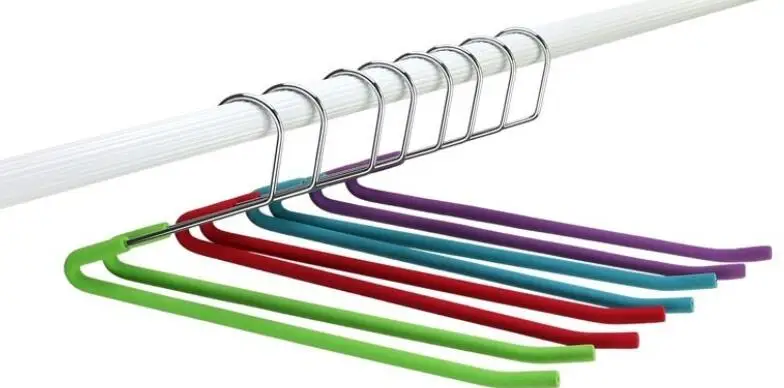 Противоскользящая вешалка для брюк взрослых из нержавеющей стали Волшебная