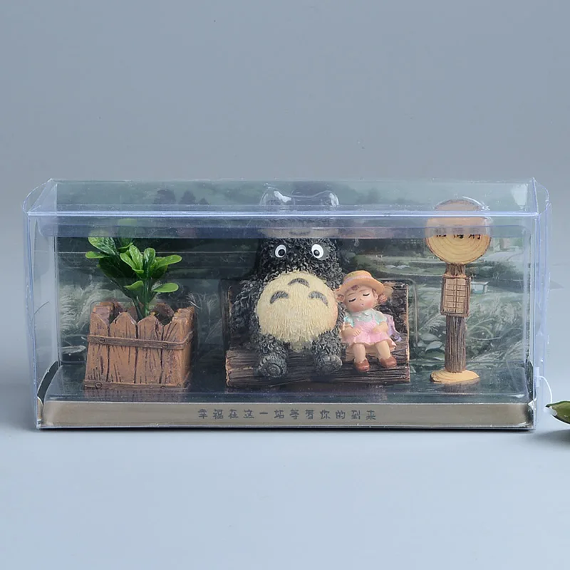 Миядзаки Хаяо ТОТОРО Фигурку Аниме Studio Ghibli Мой Сосед Смолы Набор Рисунках Детей