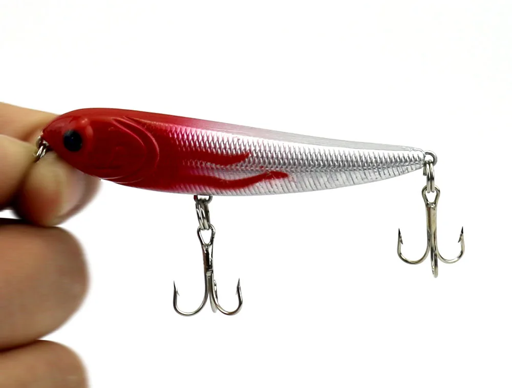 10 шт. рыболовная приманка-карандаш из твердого пластика 7-5 7 г 5 цветов | Спорт и