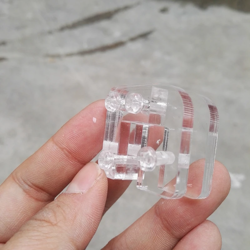 4 шт. акриловый держатель для пластин с фиксатором подходит аквариума размером