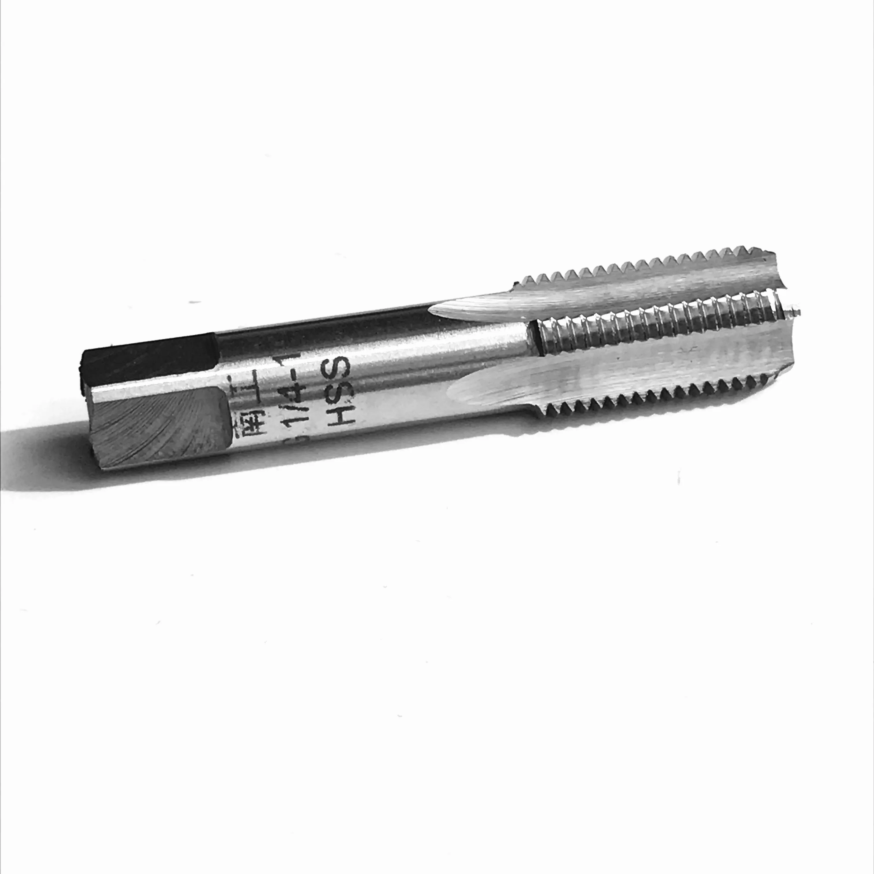 Бесплатная доставка 1 шт. HSS6542 Метчик BSP 55 градусов левый G1/4 "-19 LH параллельный