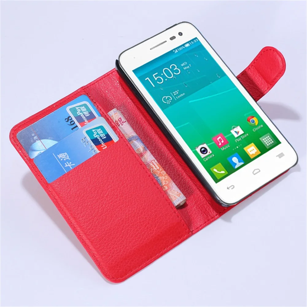 Cyboris в ретро-стиле из натуральной кожи чехол для Alcatel One Touch Pop S3 OT-5050 5050Y 5050X слот