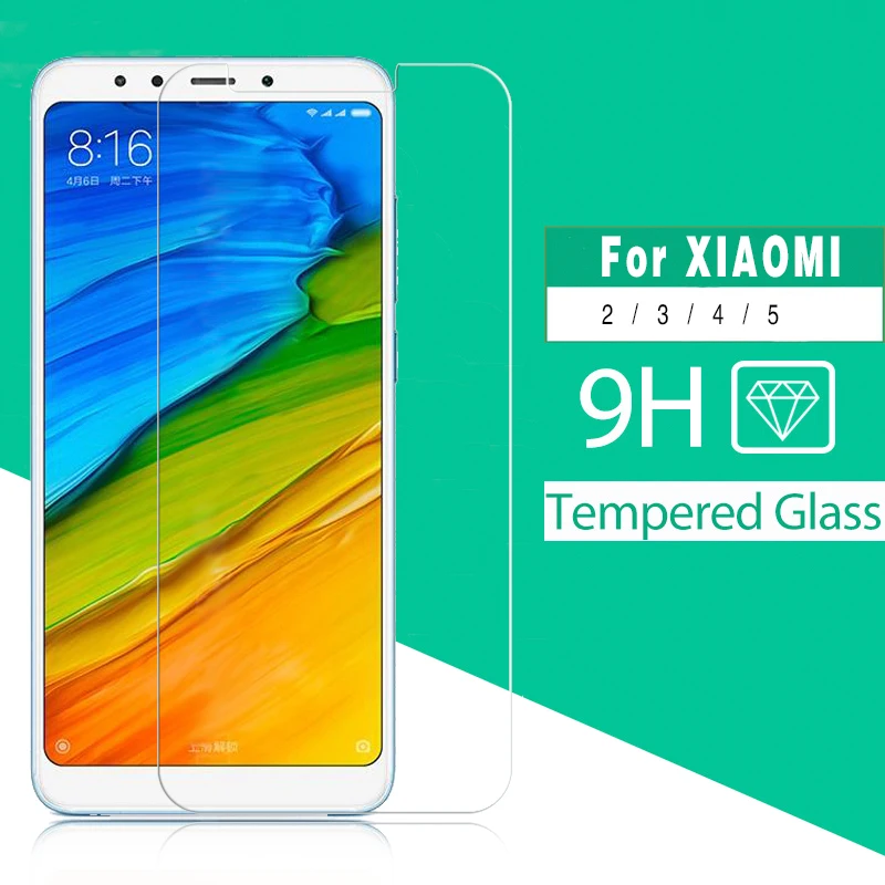 Ультратонкое закаленное стекло 2.5D для Redmi 2 3 4 5 Защитная пленка экрана телефона