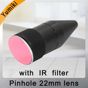 Yumiki HD 2,0 мегапиксельная линза с отверстием 22 мм, объектив камеры видеонаблюдения, M12, формат изображения 12,F1.6, фиксированная Радужка с ИК-фильтром