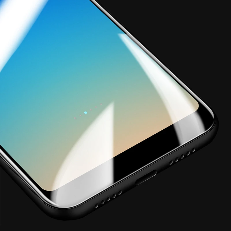 5D изогнутое закаленное стекло для Xiaomi Redmi 5 Plus 4D полное покрытие клея Защитная