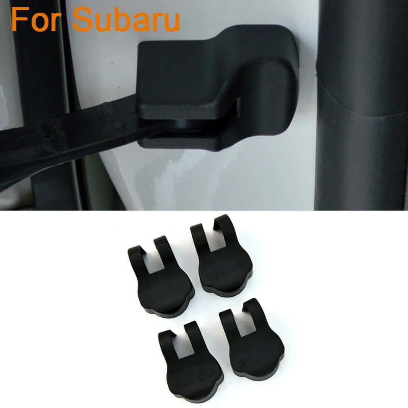 4pcs/lot Car styling Door Check Arm Protection Cover For Subaru Outback XV Forester Legacy Impreza Tribeca BRZ | Автомобили и