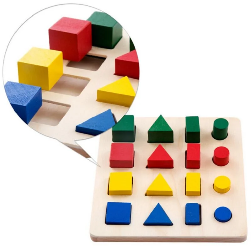 Деревянные игрушечные кубики, 8 в 1 от AliExpress RU&CIS NEW