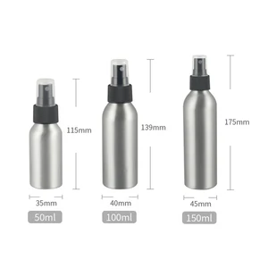 Пустой стеклянный распылитель для эфирных масел, 50-150 мл