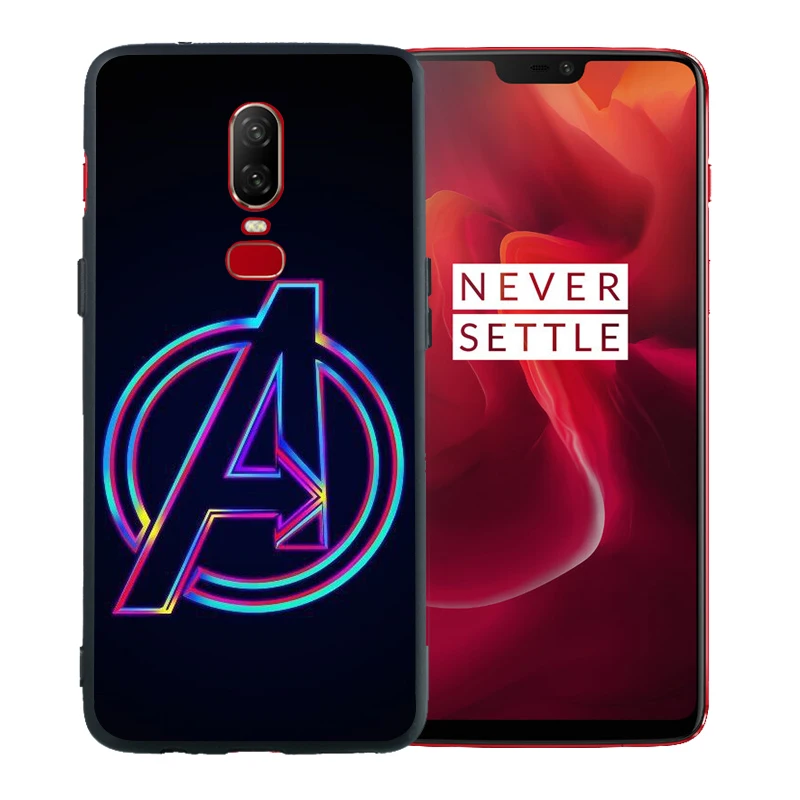 Чехол для Oneplus 6T 6 5 T чехол Etui крутой Marvel Мстители супер герои Дэдпул Человек-паук