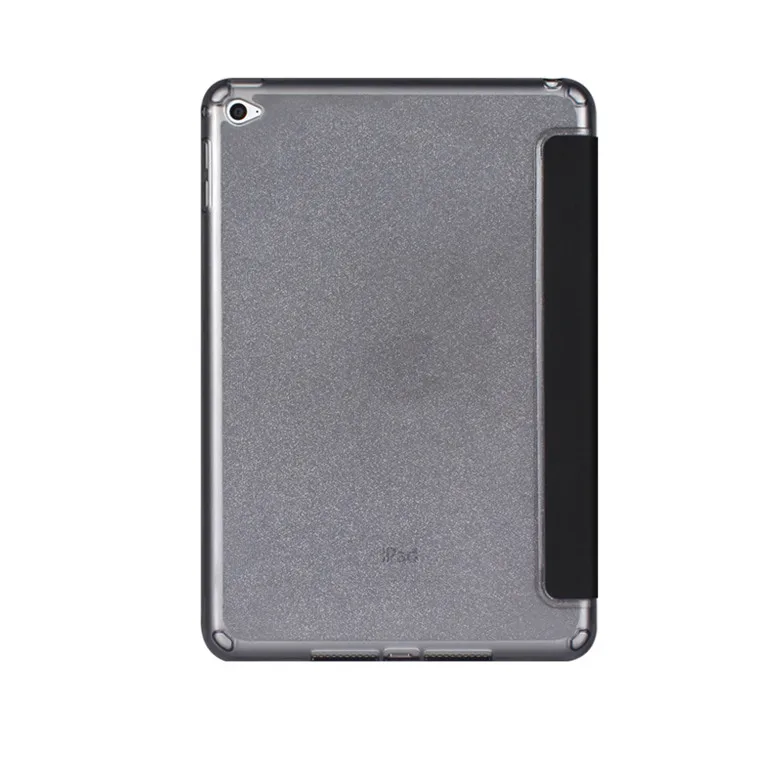 Tri-складываемый чехол для iPad 2/3/4, блеск мягкий силиконовый ультратонкий Магнитный Флип Стенд Авто Режим сна/Пробуждение Смарт-Обложка для планшета